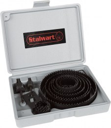 Hole saw set 16 pieces Stalwart